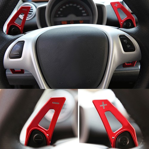 New 2pcs Steering Wheel Shifter Paddle Extension Aluminum Alloy Replacement For - Picture 14 of 22