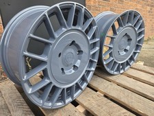 19" VRS QUEENSTOWN AERO ALLOY WHEELS X4 GREY : SEAT / SKODA PCD: 5x112 LEON GTI