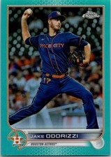 2022 Topps Chrome Update Jake Odorizzi #USC53 Teal 247/250