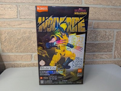 WB Blokees Marvel Deadpool & Wolverine Champion Class 05: Wolverine Model Kit