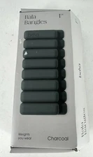 New! Bala Bangles Charcoal 2 X 1 Lb Each Wrist/Ankle Weights