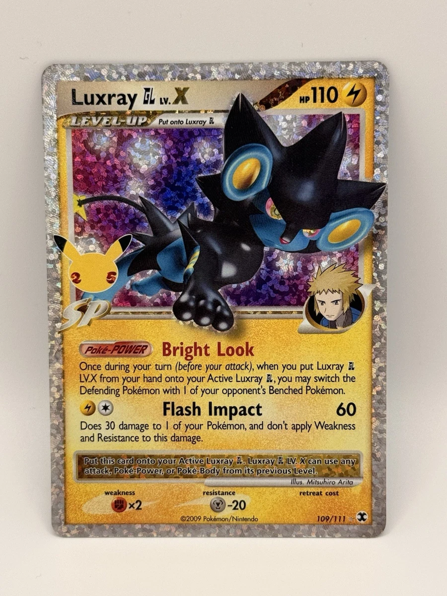 Luxray Gl Lv.X 109/111 Celebrations: Classic Collection for sale