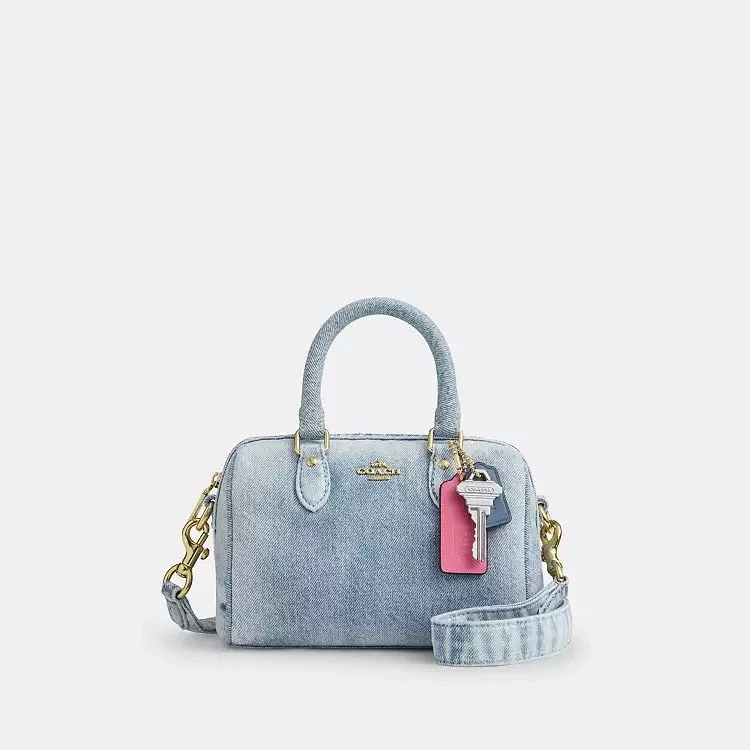 Coach Denim Exterior Mini Bags & Handbags for Women for sale | eBay