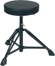 Basix F805120 Sgabello per Batteria, Drum Throne, Tondo