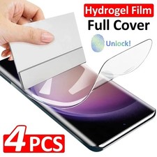 Hydrogel Screen Protector 4-Pack for Samsung Galaxy S26 S25 S24 S23 S22 S21 S20
