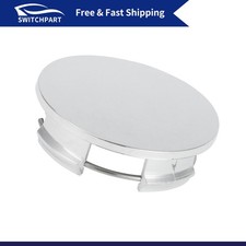 57 Mm 2.24 Od Universal Wheel Hub Center Caps Auto Hub Covers Chrome