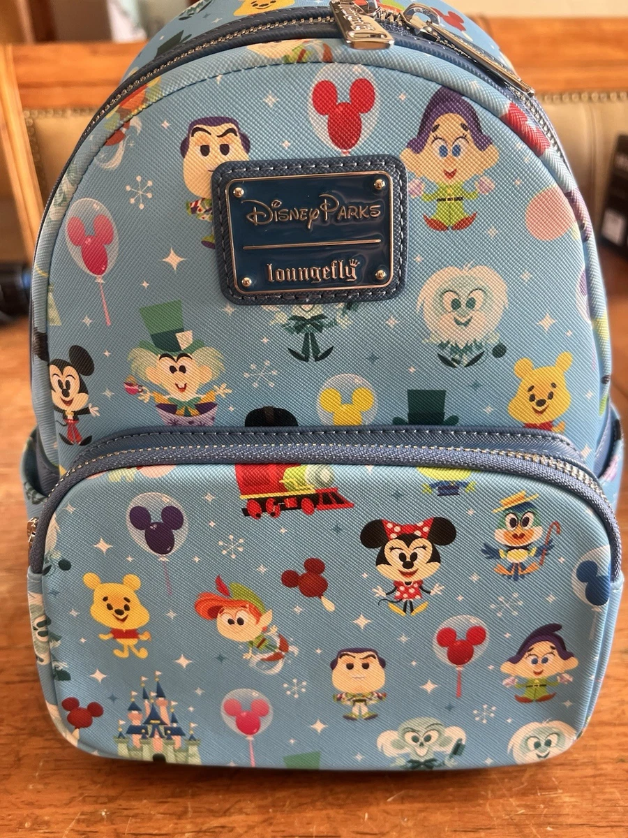 Disney Parks Loungefly Icons Characters Attractions Mini  display picture 1