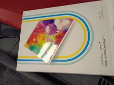 Liene Amber M100/M200 4X6" Photo Printer 80 Sheets Photo Paper & 2 Ink Cartridge