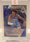 2022-23 Panini Mosaic Jalen Williams  RC Rookie Auto Blue Prizm 49/49 BOOKEND!🔥