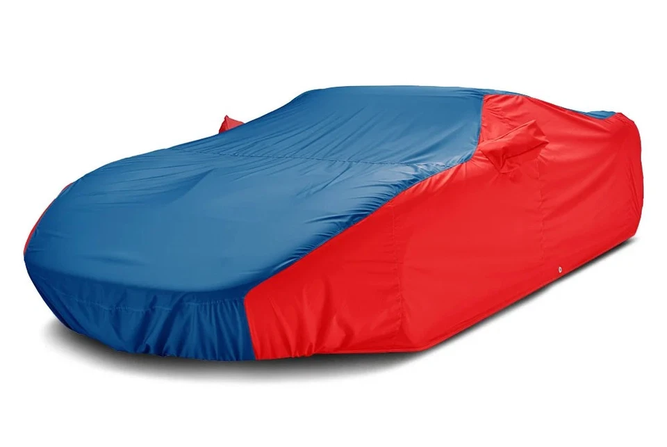 For BMW 328i 07-12 Car Cover WeatherShield HP Two-Tone Bright Blue Custom Car Foto 2 de 4