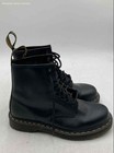Dr. Martens Unisex Adults Black Leather Lace Up Ankle Combat Boots Size M7 W8 — photo 2