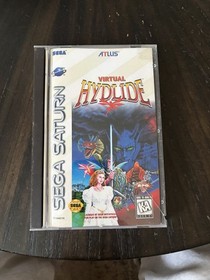Sega Saturn Game Virtual Hydlide CIB Complete In Box 