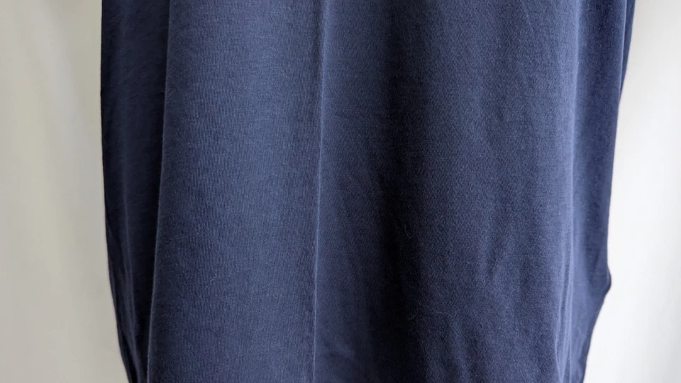 Polo Ralph Lauren Navy V Neck Short Sleeve Cotton Womens T-Shirt Size XL - Image 4 of 4