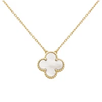 Van Cleef & Arpels VCARA45900 18K Yellow Gold Vintage Alhambra Pendant 42cm