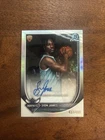 2025-26 Bowman Sion James RC Chrome Autograph Auto Refractor /499 #BCA-SJ 🔥