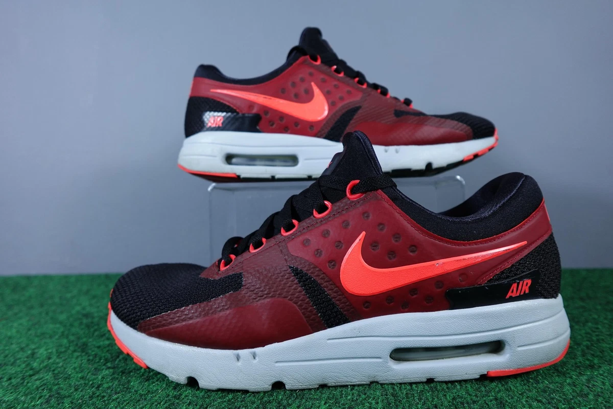 Nike Air Max Zero Essential Black Bright Crimson for Sale 