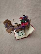 1999 Eckerd Holiday Classics One Horse Open Sleigh Christmas Ornament No Box