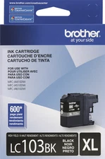 New Genuine Brother LC103XL Black MFC-J4610DW