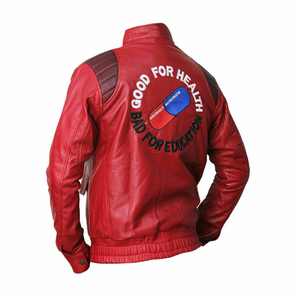 AKIRA 金田　AMERICAN LEATHER JACKET Moto style Akira Kaneda Red Leather Jacket | William Jacket