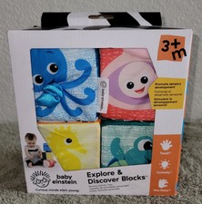 Baby Einstein Explore & Discover Soft Blocks Toys, Ages 3 months + for sale online