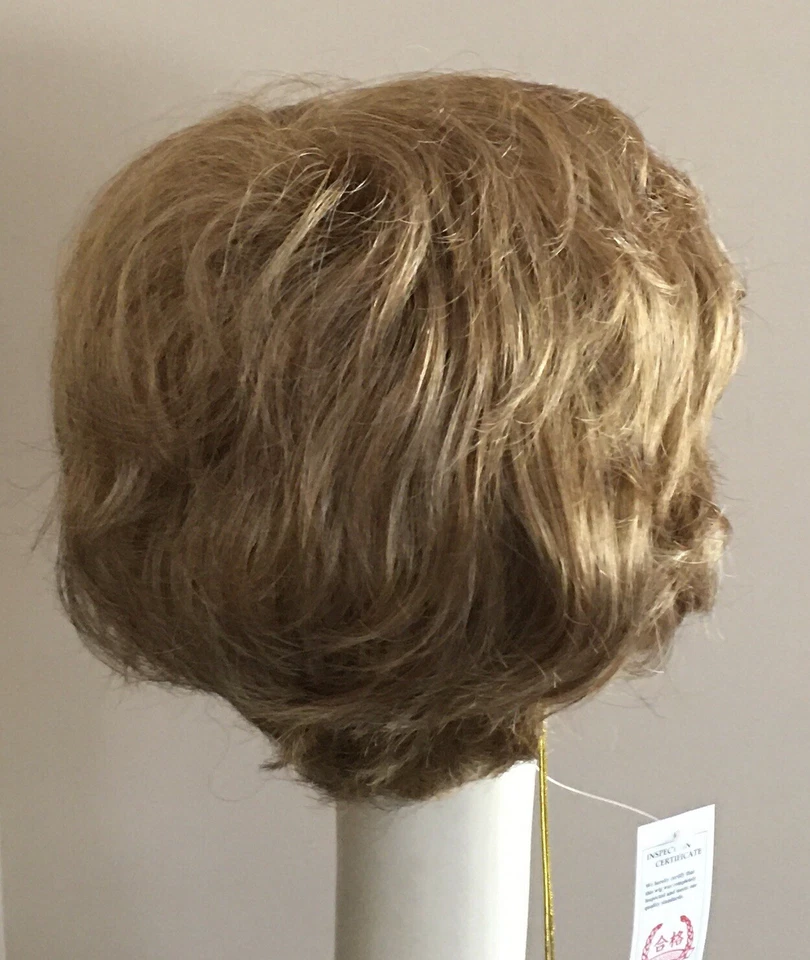 全新带标签! ASPEN 假发 • 奇迹 27H 浅红色 • 短波浪合成 — 第 4/4 张图片