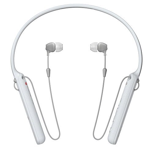 Sony WI-C400/W Wireless Bluetooth Neckband Earbuds Headphones w