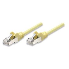 Intellinet Cavo di rete Patch in Rame Cat. 6 Giallo UTP 10 mt