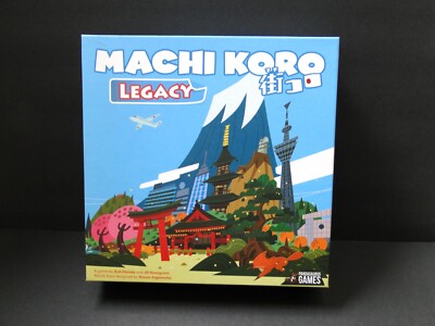 Machi Koro Legacy Board Game (Not Complete; Please Read Description)