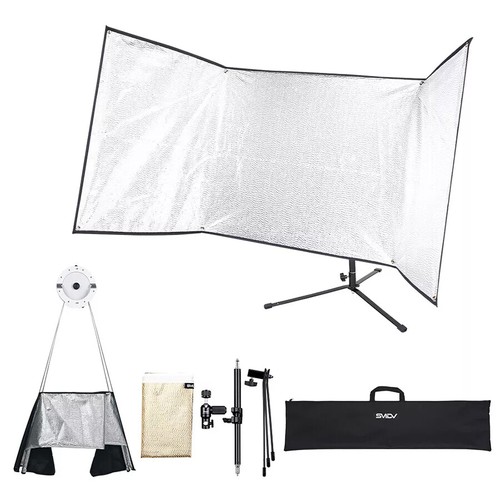 SMDV FLIP BANSA w/ Bag+BallHead/Studio Universal Photography Clamshell Reflector - Picture 28 of 28