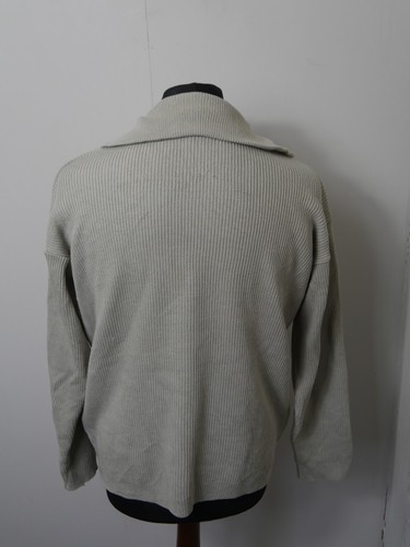 Lacoste Sweatshirt Herren Gr. 4 Medium M Grau Freizeit Bestickt Strick (R362 - Bild 7 von 9