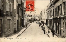 Old postcard Alencon - Rue du Parc (259104)