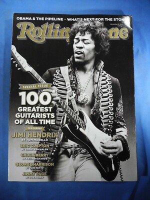 ROLLING STONE MAGAZINE December 8, 2011 JIMI HENDRIX Eric Clapton CHUCK BERRY 