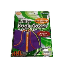 Its Academic Jumbo Book Cover NEW XXL Clear Spine Window Premium Edition