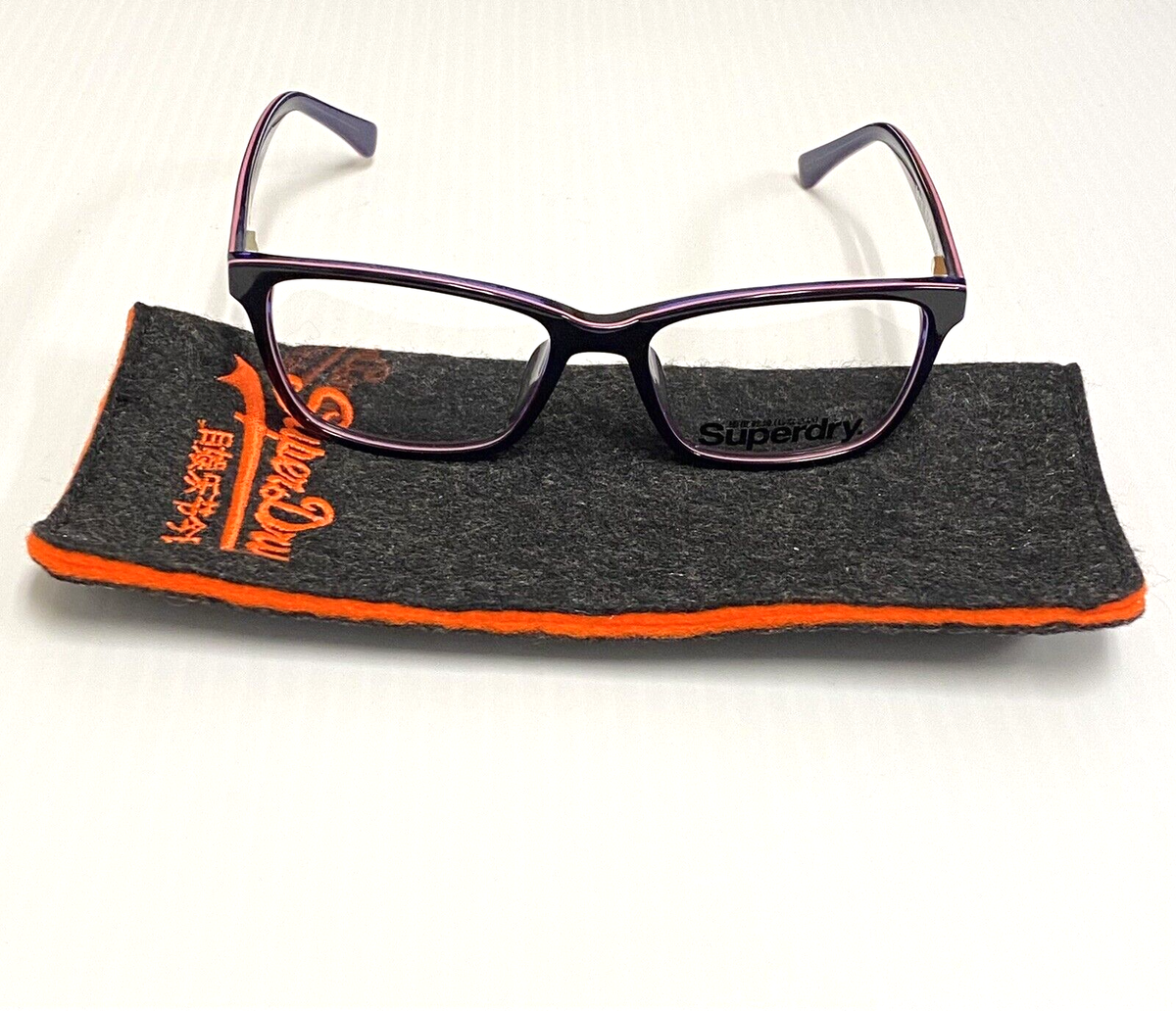 Superdry EYEGLASSES SDOLGH-161-52 New with case Rare Authentic Superdry leigh C:161 52mm Purple Gradient  main image 2