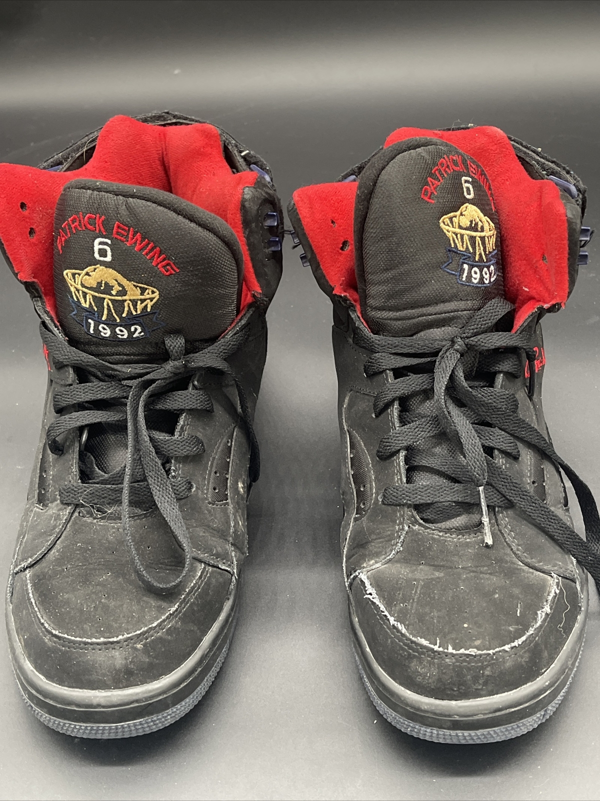 Patrick Ewing Eclipse Black Basketball Shoes Men … - image 1