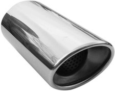 Edelstahl Auspuffblende Endrohr Chrom Für Citroen C2 C3 Picasso C4 C5 C6 C8