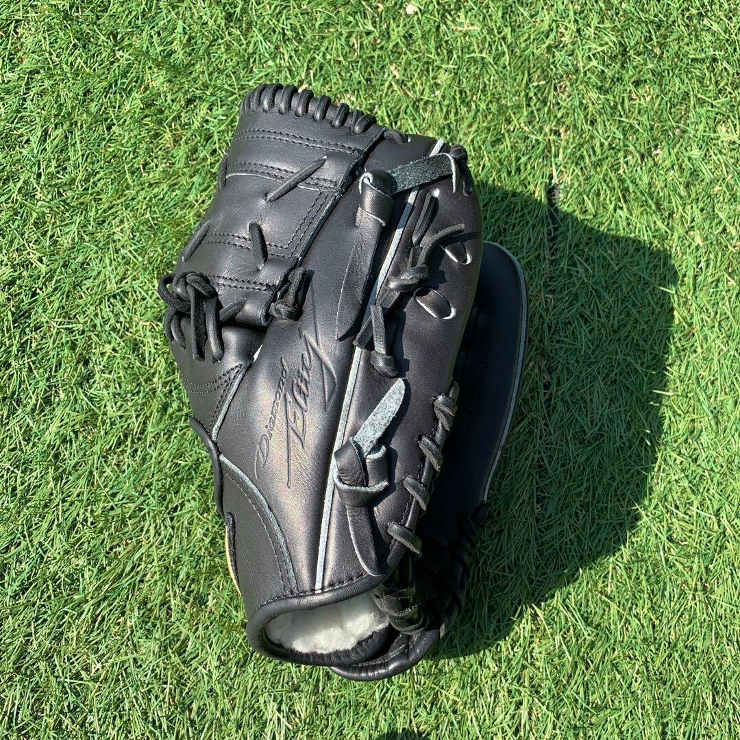 NIKE Baseball Hard Glove Infielder DIAMOND ELITE J Black Right Handed