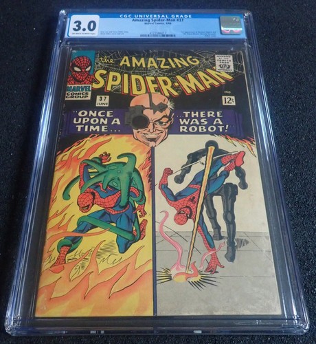 Amazing Spider-man #37 ๐ฅ CGC 3.0 OW/WH ๐ฅ 1st Norman Osborn 1966 Stan Lee - Picture 3 of 5