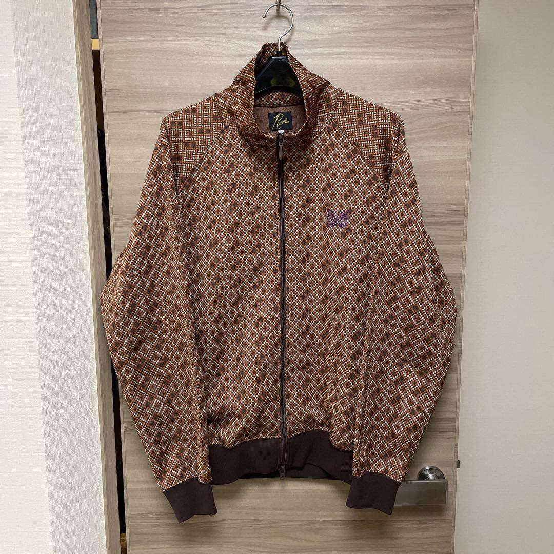 NEEDLES Track Jacket Jacquard Brown Size-M Used | eBay NEEDLES Track Jacket Jacquard Brown Size-M Used | eBay