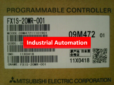 1PC NEW Mitsubishi MELSEC FX1S-20MR-001 Industrial Test Equipment, Automation #