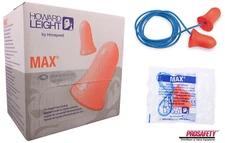 100- MAXIMUM Disposable CORDED Sleep Shooting Ear Plugs Noise Reduction NRR 33