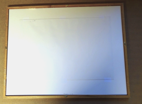 Venice Rio dei Carmini Italy modern art original watercolour painting sign frame - Picture 8 of 9