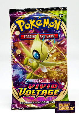 pokmon trading card game sword & shield - vivid voltage The Latest Shield Vivid Voltage Sleeved Booster Sword & Shield-Vivid Voltage Booster