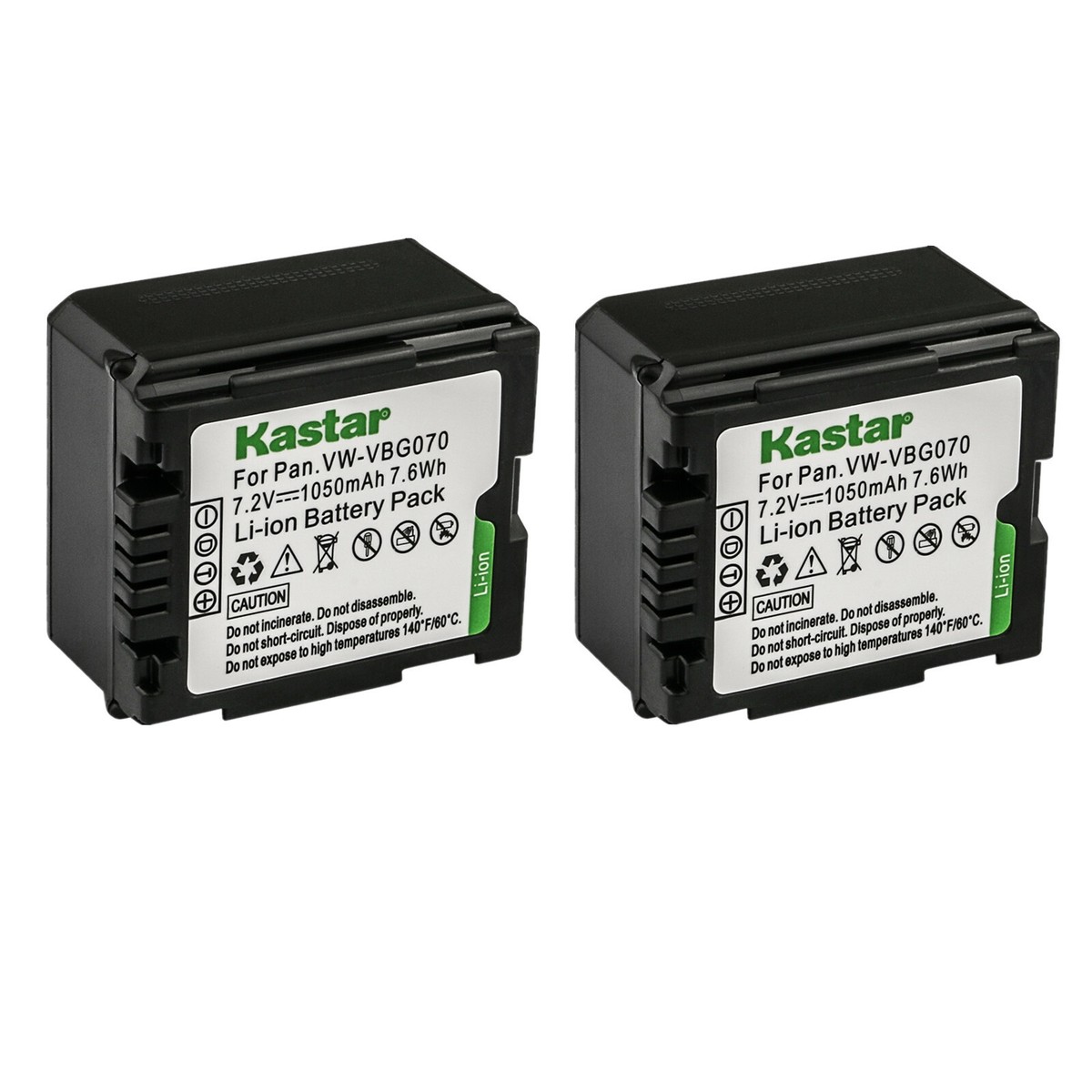DSTE VBG260 Akku & Ladegerät Für Panasonic Kameras – Kompatibel Mit AG-HMC150, HDC-SD700 Uvm., 3200mAh, 7,4V