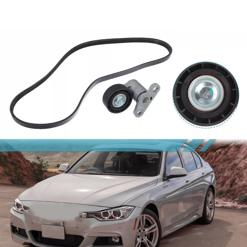 Low Noise Engine Serpentine Belt With Tensioner For 1500 2500 19311139