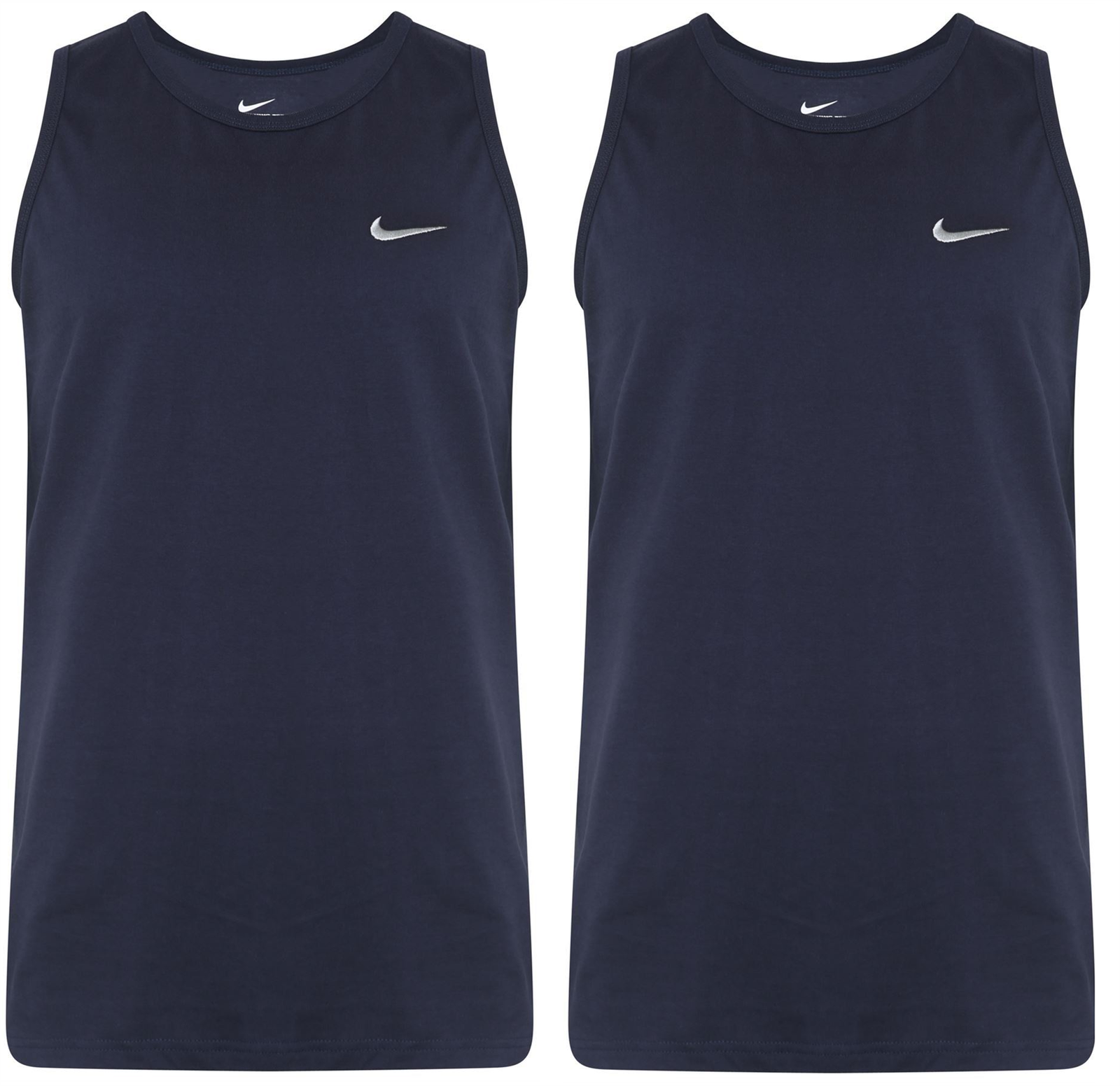 Nike Gym Tank Top Atheltic Cut Gym Tank Top Sleeveless Navy Mens Tee eBay