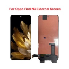 6.31" AMOLED External Screen For Oppo Find N3 Small LCD Display Screen Digitizer