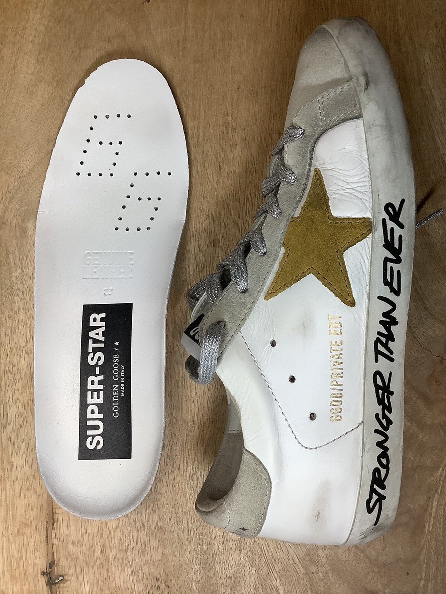 $600 ~ GOLDEN GOOSE SUPER-STAR WOMEN SNEAKER 37/7US /LMTD