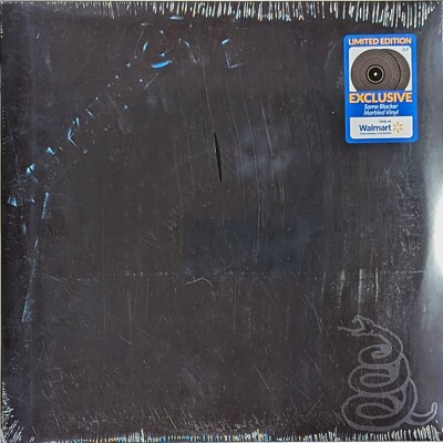 METALLICA Metallica SEALED Exclusive 2LP Some Blacker Marbled Vinyl