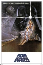 Star Wars: Episode IV - A New Hope - Movie Poster (Style A) (Size: 24" X 36")
